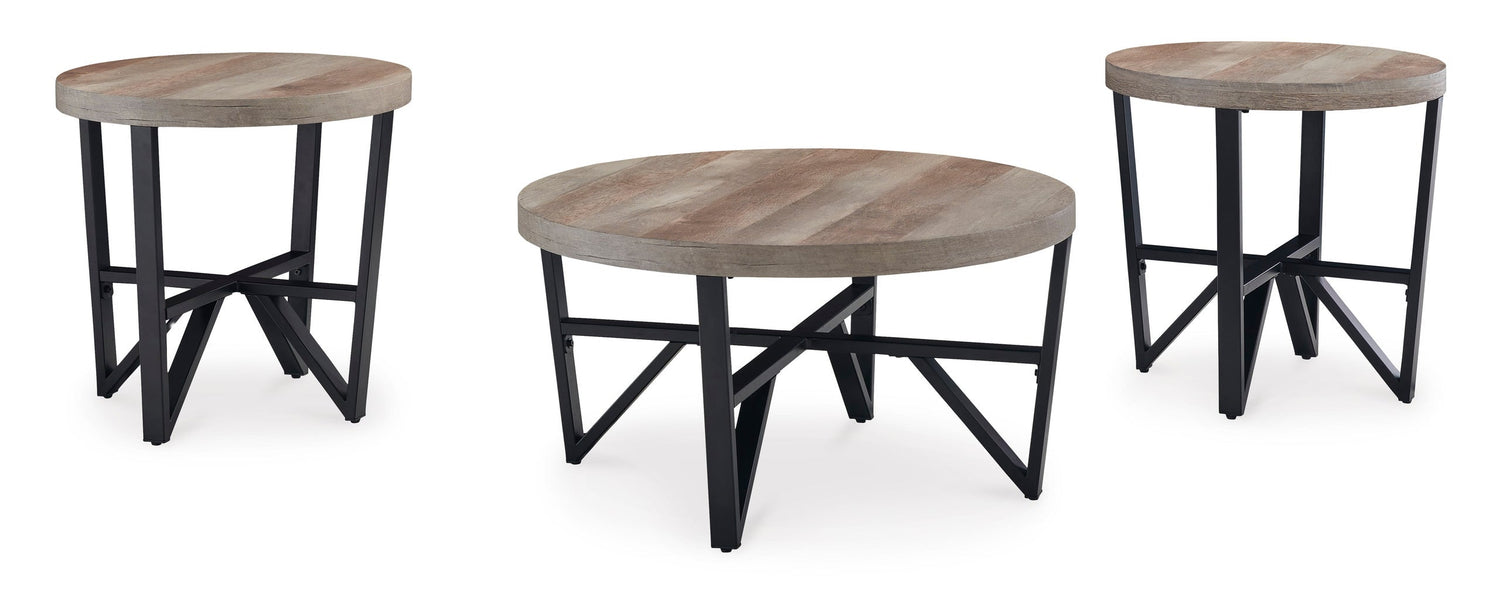 T235-13 Occasional Table Set - T235-13 Occasional Table Set - Bien Home Furniture &amp; Electronics