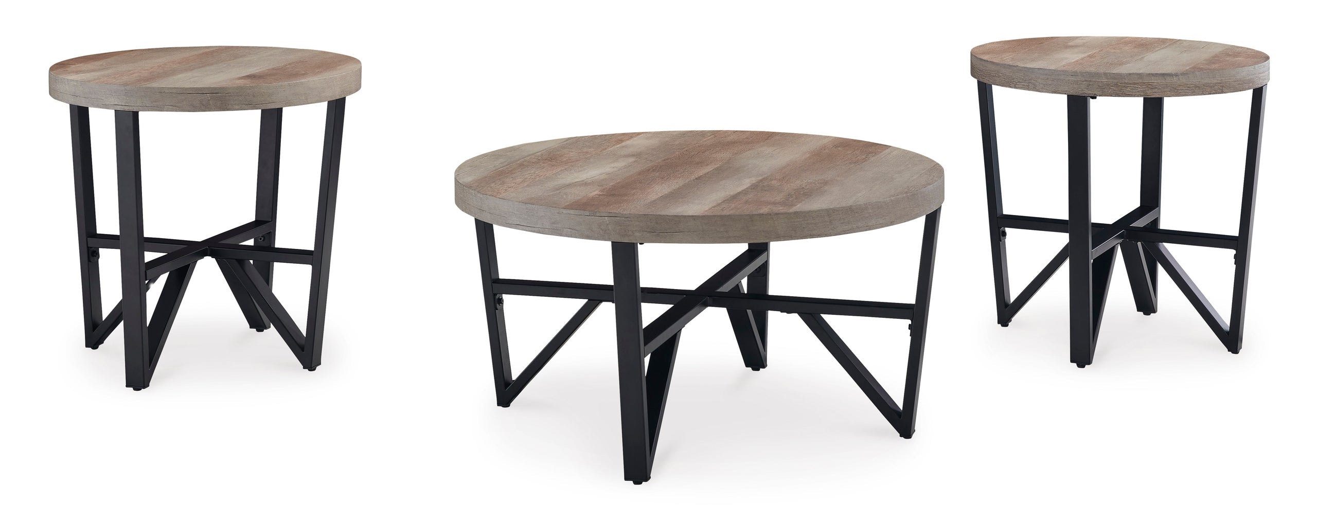 T235-13 Occasional Table Set - T235-13 Occasional Table Set - Bien Home Furniture &amp; Electronics