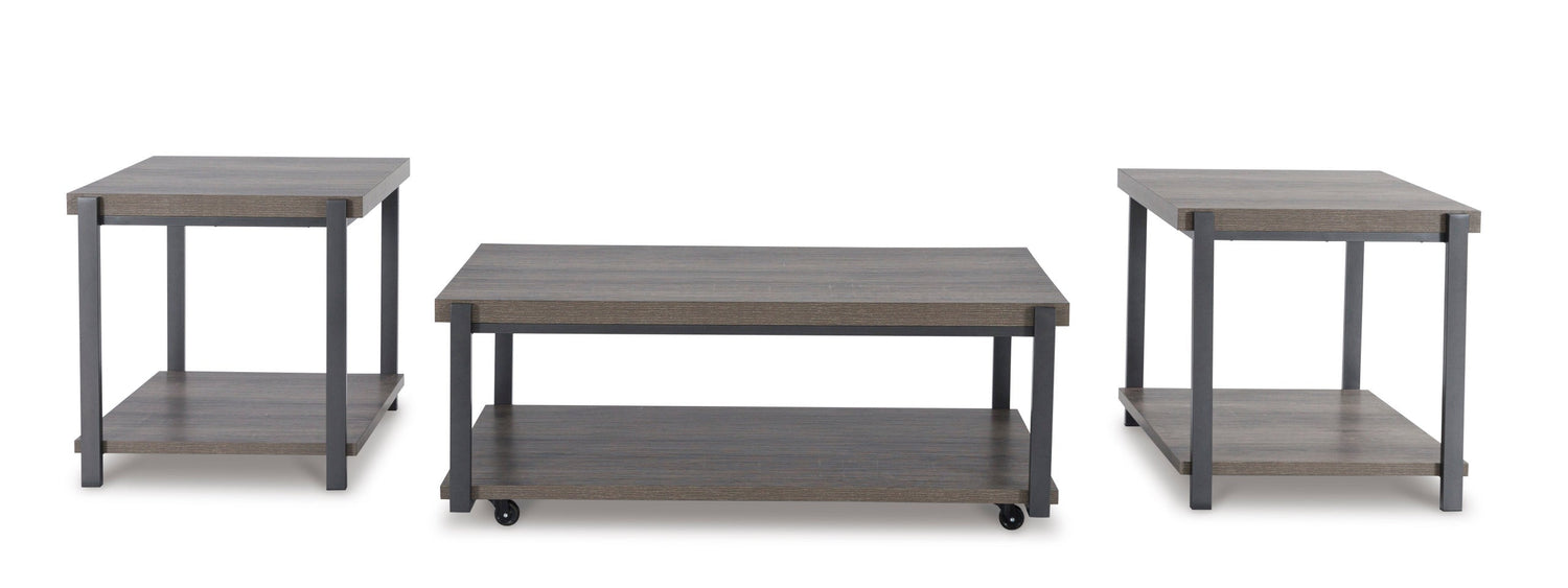 T393-13 Occasional Table Set - T393-13 Occasional Table Set - Bien Home Furniture &amp; Electronics