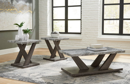 T400-13 Occasional Table Set - T400-13 Occasional Table Set - Bien Home Furniture &amp; Electronics