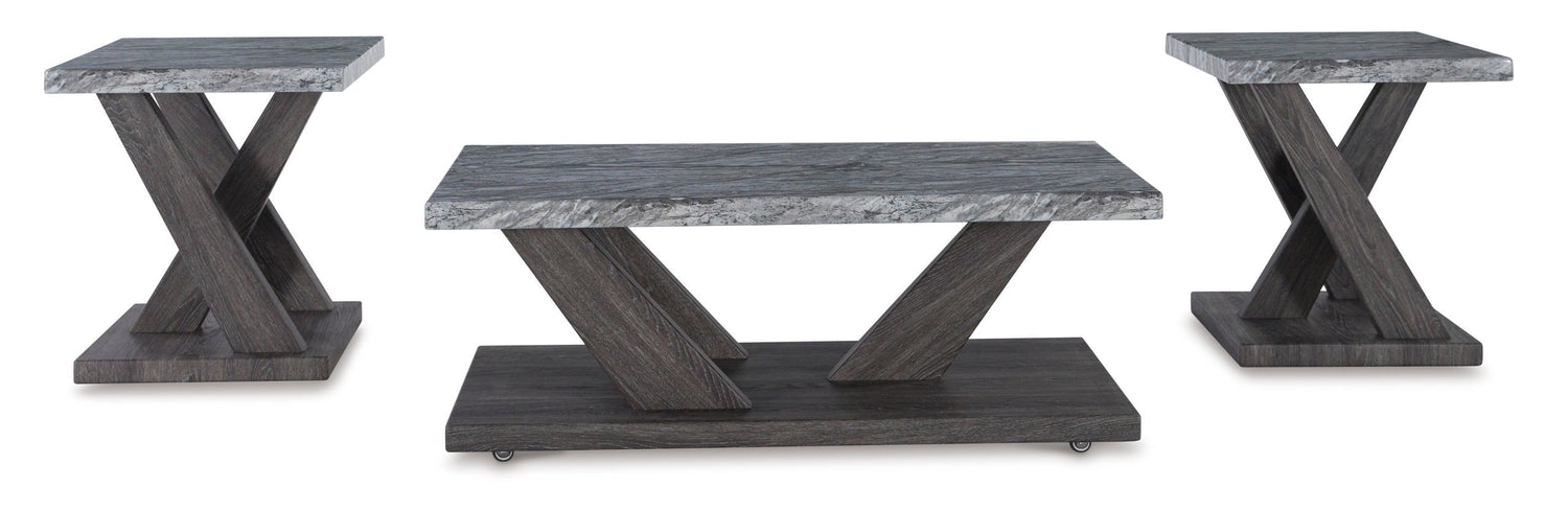 T400-13 Occasional Table Set - T400-13 Occasional Table Set - Bien Home Furniture &amp; Electronics