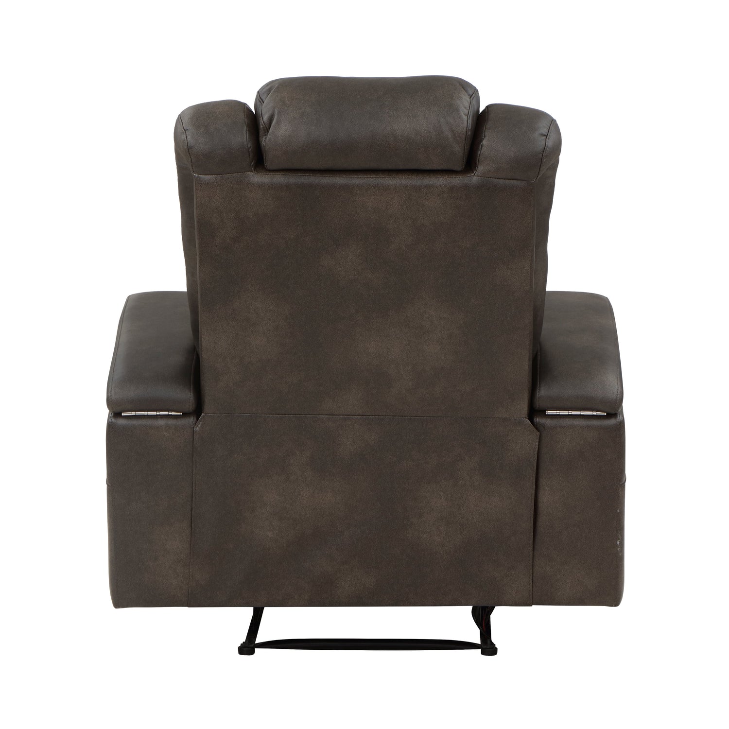 Tabor Dark Brown Power Reclining Chair - 9211BRG-1PWH - Bien Home Furniture &amp; Electronics