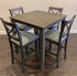 Tahoe Gray 5-Piece Counter Height Set - Tahoe - Grey - Bien Home Furniture & Electronics