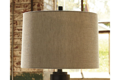 Talar Clear/Bronze Finish Table Lamp - L430164 - Bien Home Furniture &amp; Electronics