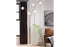 Taliya Champagne/White Arc Lamp - L725119 - Bien Home Furniture & Electronics