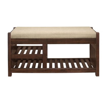 Talmadge Brown Bench - 4617 - Bien Home Furniture &amp; Electronics