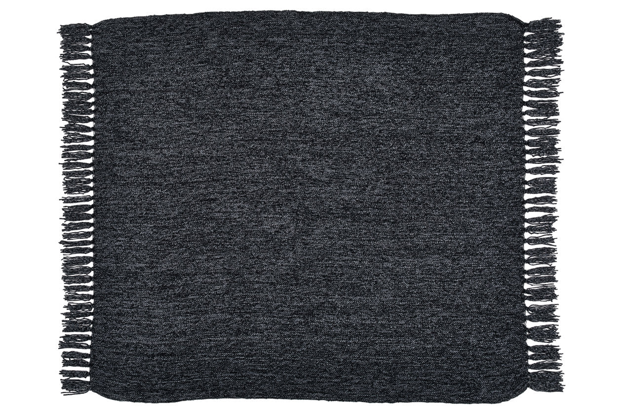 Tamish Black Throw - A1001027T - Bien Home Furniture &amp; Electronics