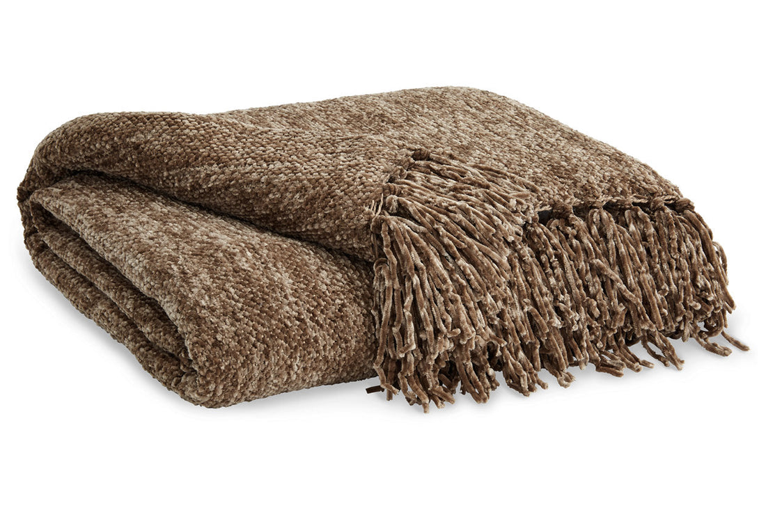 Tamish Brown Throw - A1001025T - Bien Home Furniture &amp; Electronics