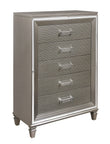 Tamsin Silver/Gray Metallic Chest - 1616-9 - Bien Home Furniture & Electronics