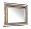 Tamsin Silver/Gray Metallic Mirror (Mirror Only) - 1616-6 - Bien Home Furniture & Electronics