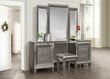 Tamsin Silver/Gray Metallic Vanity Set - SET | 1616-15L | 1616-15R | 1616-15M - Bien Home Furniture & Electronics