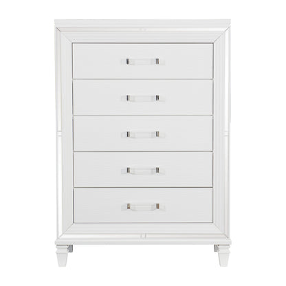 Tamsin White Chest - 1616W-9 - Bien Home Furniture &amp; Electronics