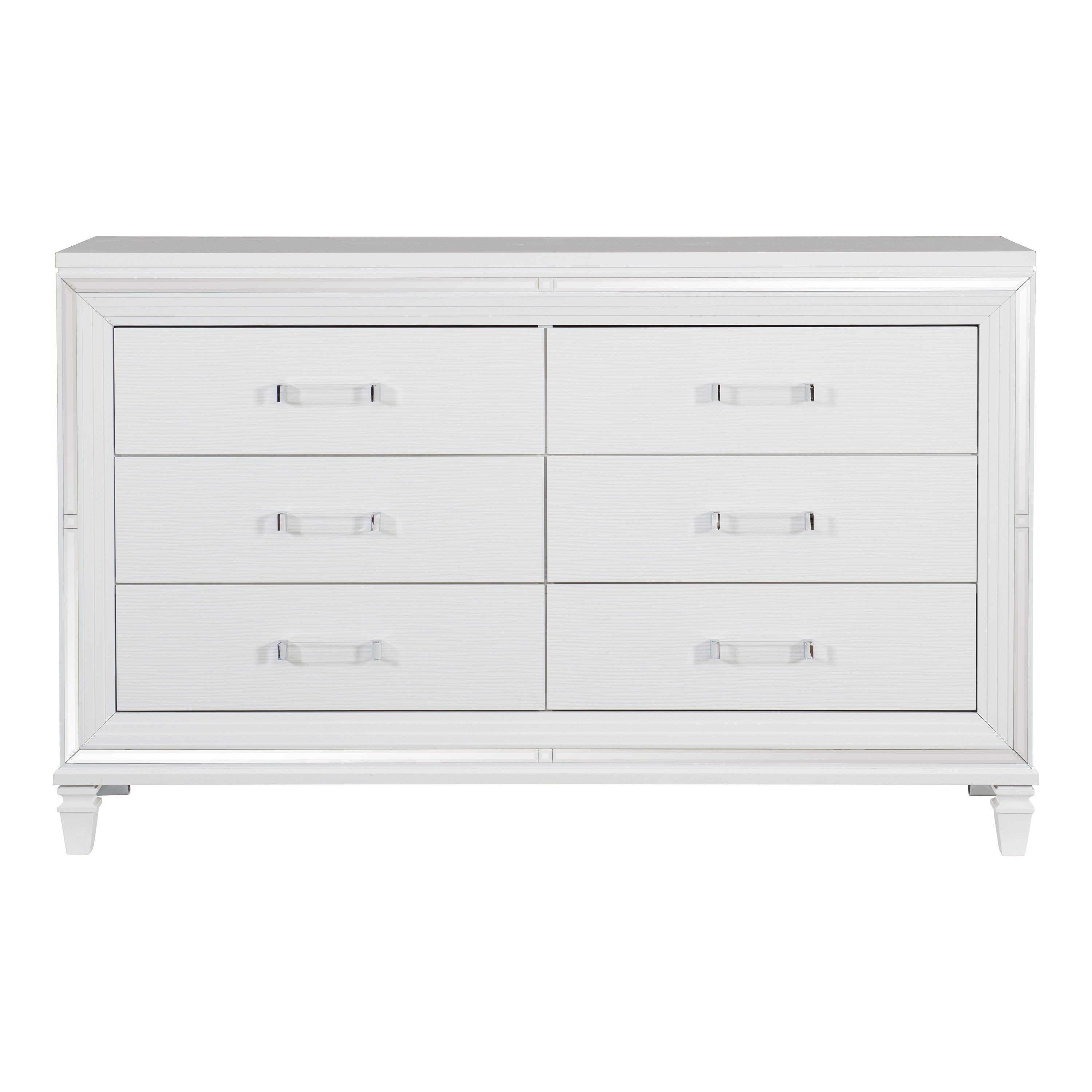 Tamsin White Dresser - 1616W-5 - Bien Home Furniture &amp; Electronics