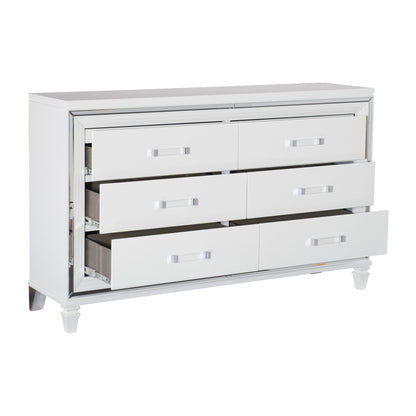 Tamsin White Dresser - 1616W-5 - Bien Home Furniture &amp; Electronics