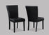 Tanner White/Black Side Chair, Set of 2 - 2222S - Bien Home Furniture & Electronics