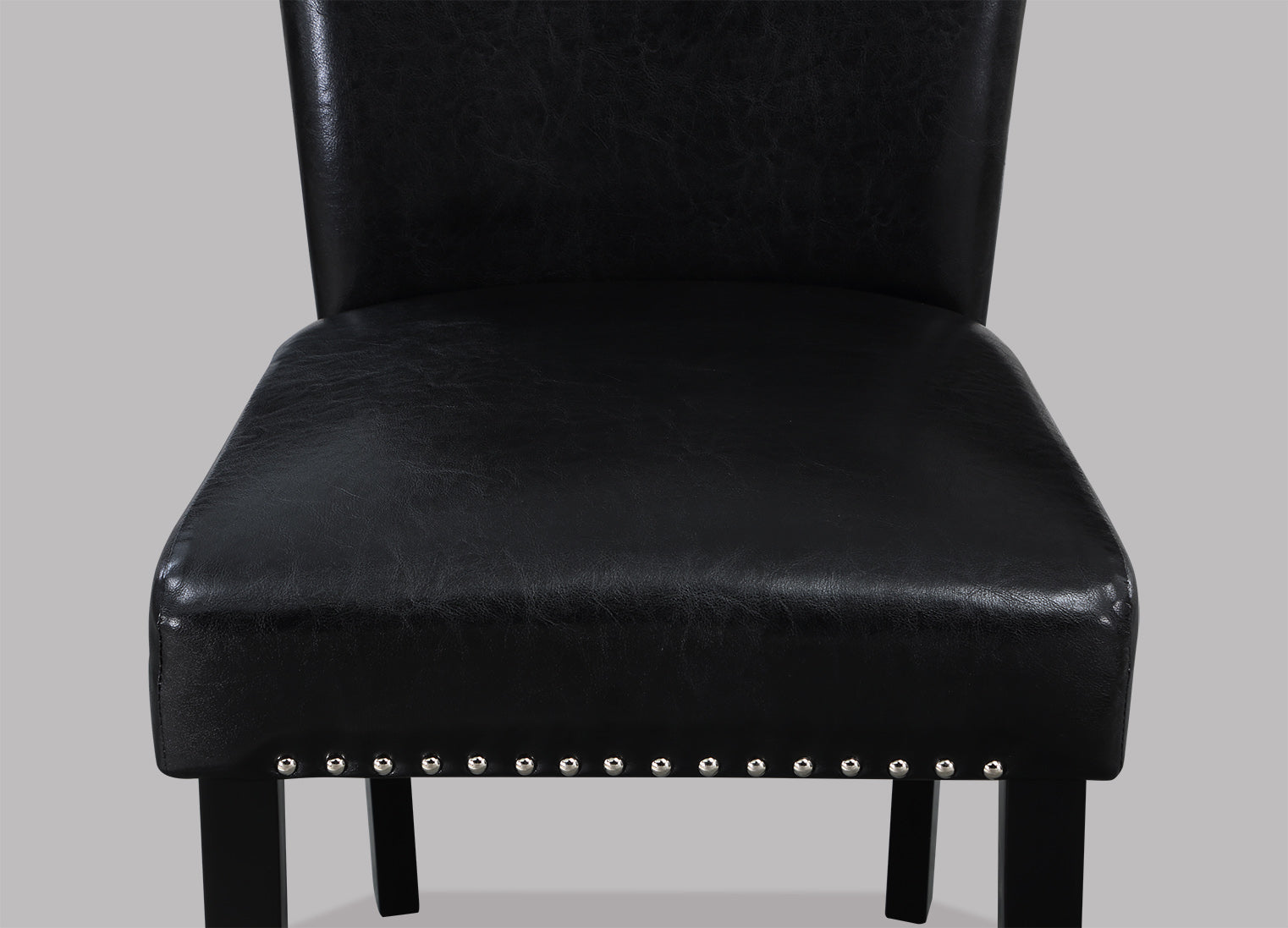Tanner White/Black Side Chair, Set of 2 - 2222S - Bien Home Furniture &amp; Electronics