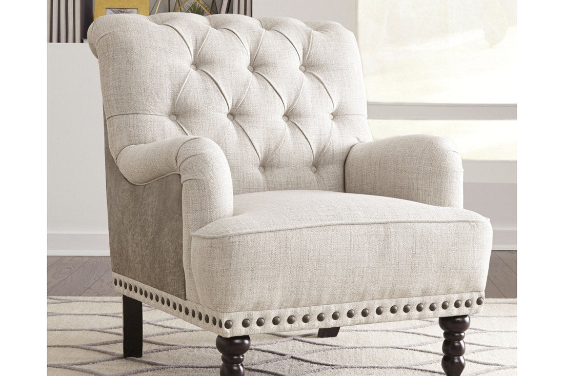 Tartonelle Ivory/Taupe Accent Chair - A3000053 - Bien Home Furniture &amp; Electronics