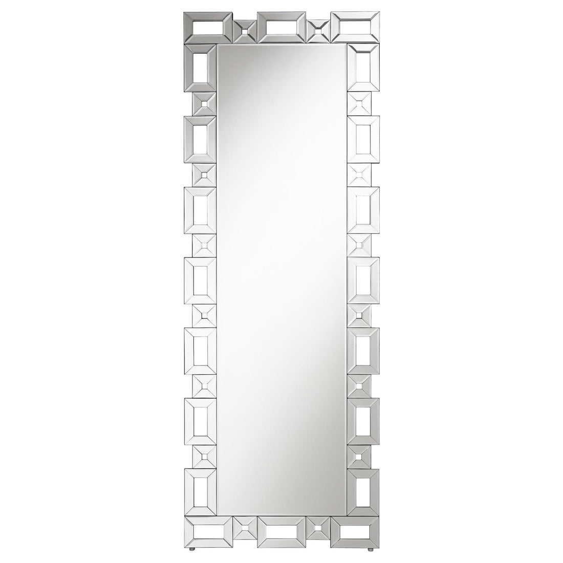 Tavin Geometric Frame Cheval Mirror - 961634 - Bien Home Furniture &amp; Electronics