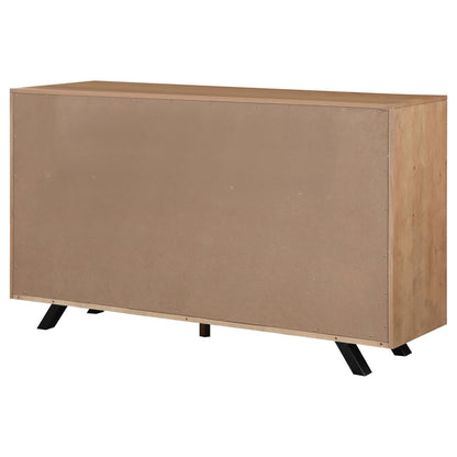 Taylor Light Honey Brown 7-Drawer Rectangular Dresser - 223423 - Bien Home Furniture &amp; Electronics