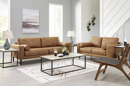 Telora Caramel Living Room Set - SET | 4100238 | 4100235 - Bien Home Furniture &amp; Electronics