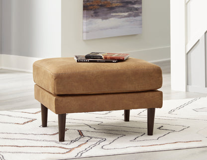 Telora Caramel Ottoman - 4100214 - Bien Home Furniture &amp; Electronics