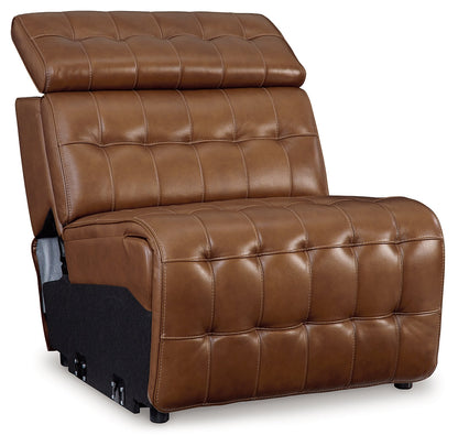 Temmpton Chocolate Armless Chair - U9270846 - Bien Home Furniture &amp; Electronics