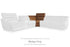 Temmpton Chocolate Wedge - U9270877 - Bien Home Furniture & Electronics