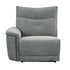 Tesoro Dark Gray Power Double Reclining Sofa - 9509DG-3PWH* - Bien Home Furniture & Electronics