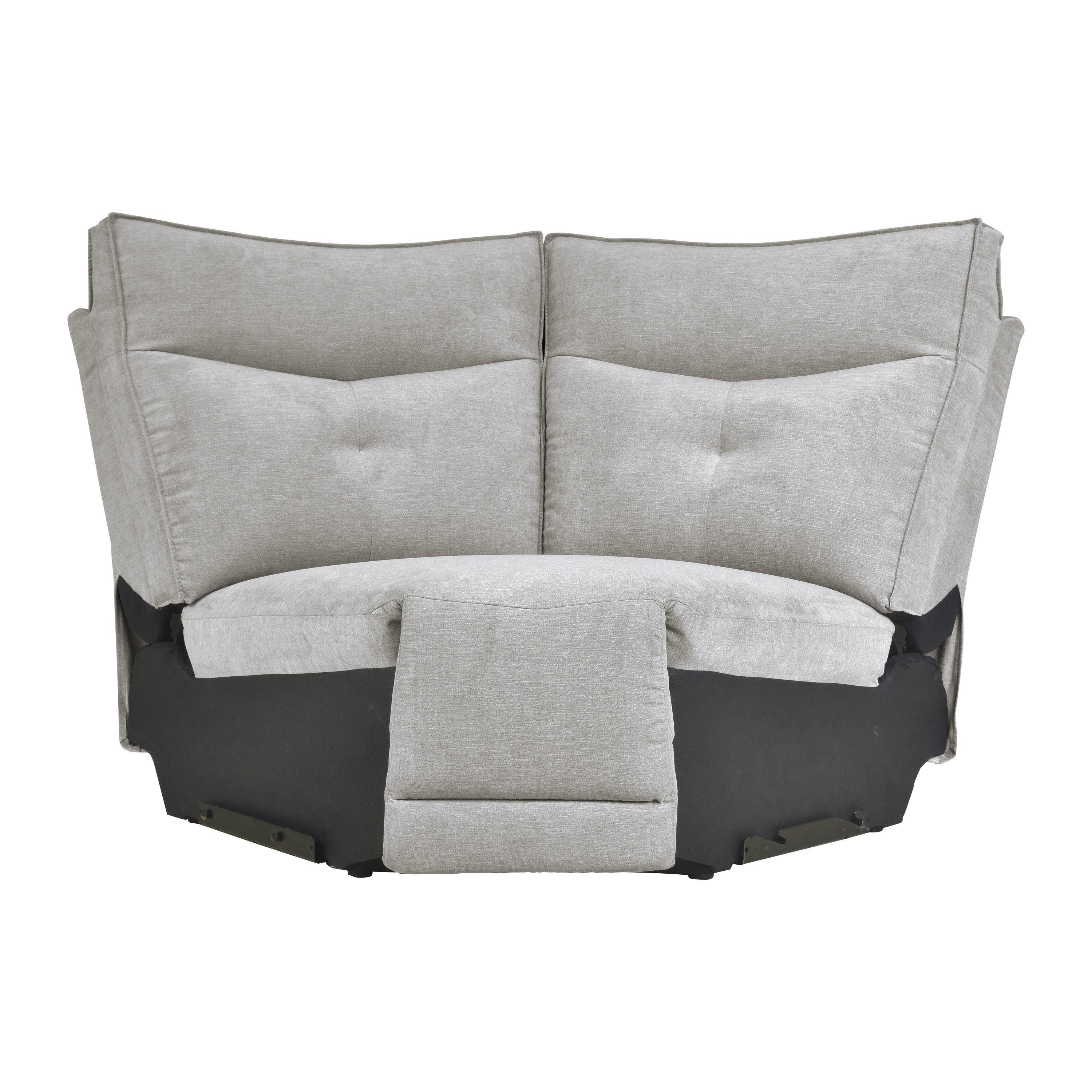 Tesoro Mist Gray Modular Power Reclining Sectional - 9509MGY*6LRRRPWH - Bien Home Furniture &amp; Electronics