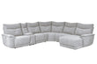 Tesoro Mist Gray Modular RAF Power Reclining Sectional - 9509MGY*6LRPWH5R - Bien Home Furniture & Electronics