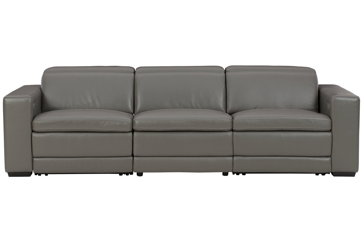 Texline Gray 4-Piece Power Reclining Sofa - SET | U5960321 | U5960322 | U5960346 | U5960323 - Bien Home Furniture &amp; Electronics