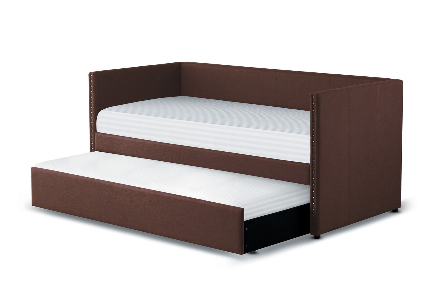 Therese Chocolate Daybed with Trundle - SET | 4969CH-A | 4969CH-B - Bien Home Furniture &amp; Electronics