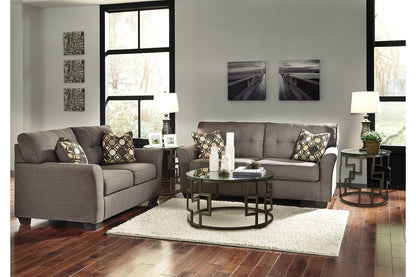 Tibbee Slate Loveseat - 9910135 - Bien Home Furniture &amp; Electronics