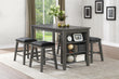 Timbre Gray Counter Height Set - SET | 5603-36 | 5603-24(2) - Bien Home Furniture & Electronics
