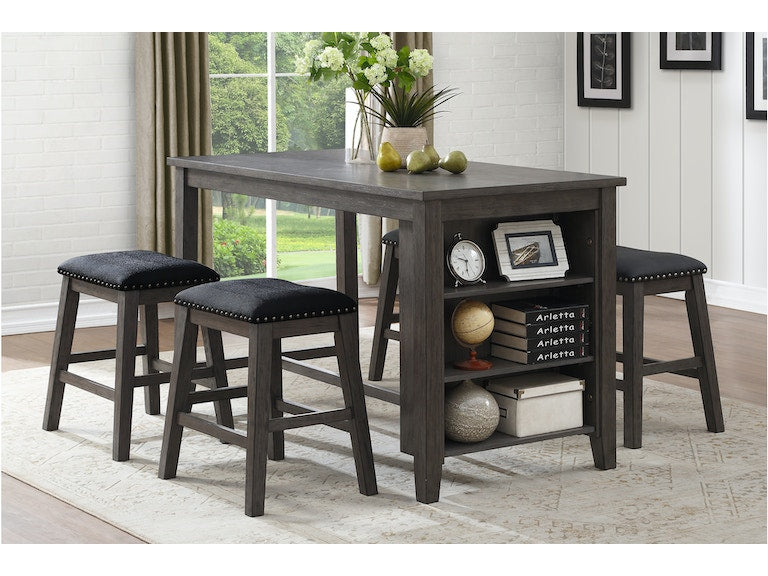 Timbre Gray Counter Height Table - 5603-36 - Bien Home Furniture &amp; Electronics