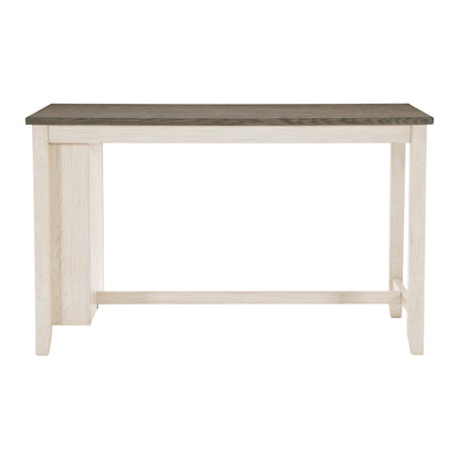 Timbre Whitewash Counter Height Table - 5603WW-36 - Bien Home Furniture &amp; Electronics