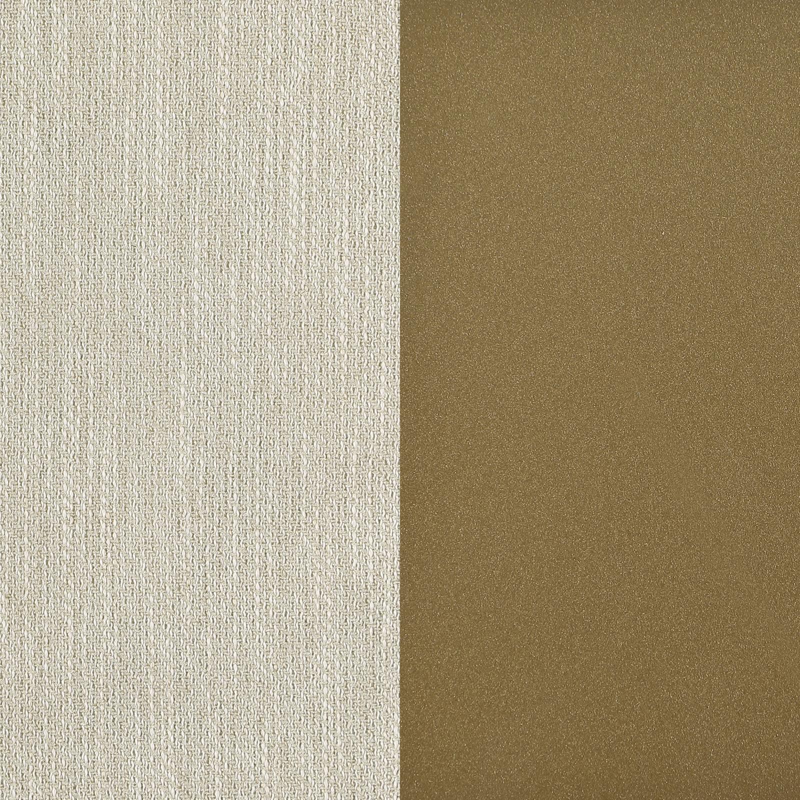 Tina Metal Pub Height Bar Stool with Upholstered Back and Seat Beige (Set of 2) - 121187 - Bien Home Furniture &amp; Electronics