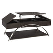 Tioga Espresso/Chrome Lift Top Cocktail Table - 3533RF-30 - Bien Home Furniture & Electronics