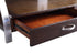Tioga Espresso/Chrome TV Stand - 35330RF-T - Bien Home Furniture & Electronics