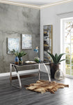 Tioga Espresso/Chrome Writing Desk - 3533-15 - Bien Home Furniture & Electronics
