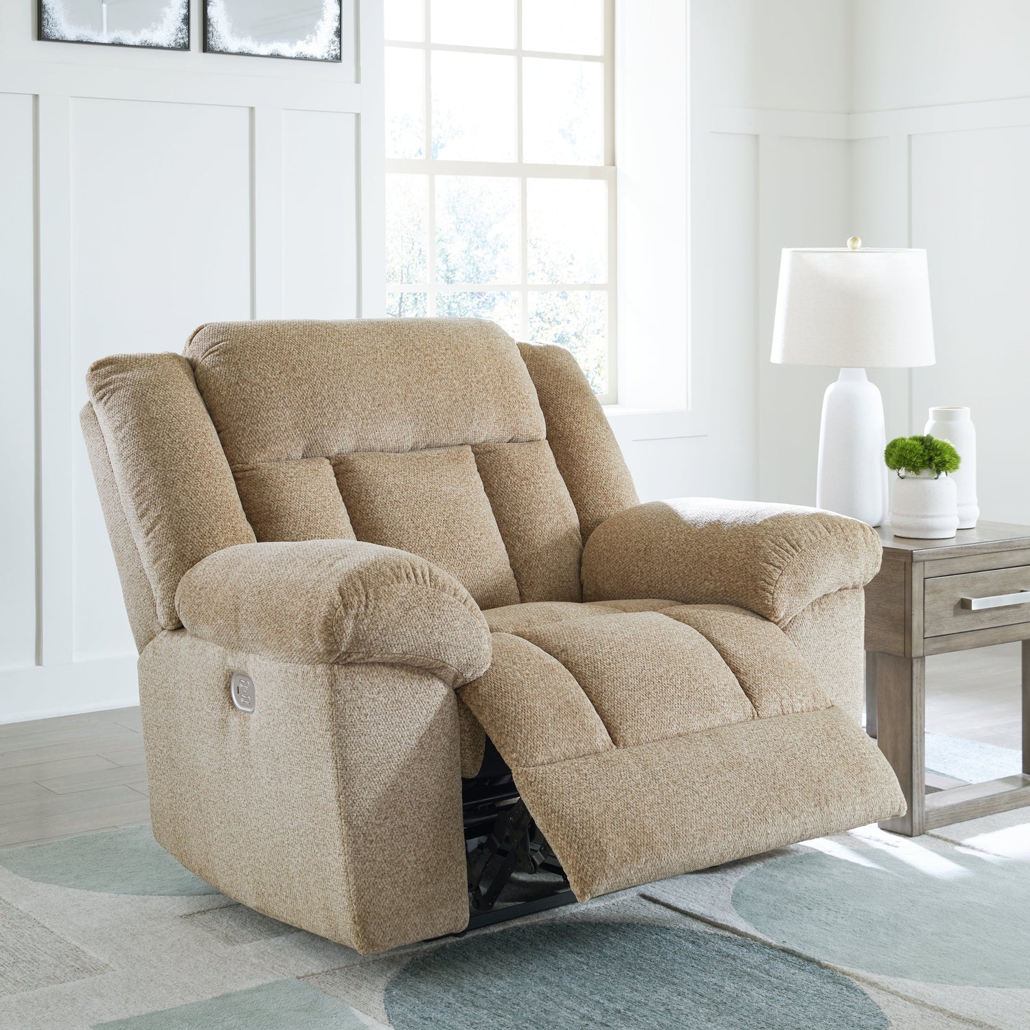 Tip-Off Wheat Power Recliner - 6930582 - Bien Home Furniture &amp; Electronics