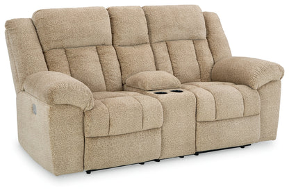 Tip-Off Wheat Power Reclining Loveseat - 6930518 - Bien Home Furniture &amp; Electronics