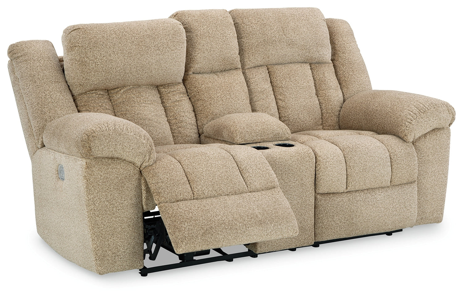 Tip-Off Wheat Power Reclining Loveseat - 6930518 - Bien Home Furniture &amp; Electronics