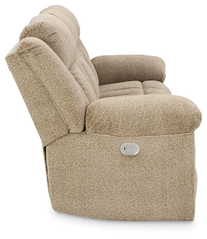 Tip-Off Wheat Power Reclining Sofa - 6930515 - Bien Home Furniture &amp; Electronics