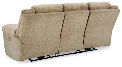 Tip-Off Wheat Power Reclining Sofa - 6930515 - Bien Home Furniture &amp; Electronics