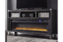 Todoe Gray 65" TV Stand with Electric Fireplace - SET | W100-22 | W901-68 - Bien Home Furniture & Electronics