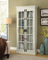 Toni Antique White 2-Door Tall Cabinet - 910187 - Bien Home Furniture & Electronics