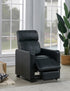 Toohey Home Theater Push Back Recliner Black - 600181 - Bien Home Furniture & Electronics