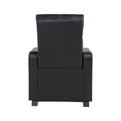 Toohey Upholstered Tufted Recliner Living Room Set Black - 600181-S4A - Bien Home Furniture &amp; Electronics