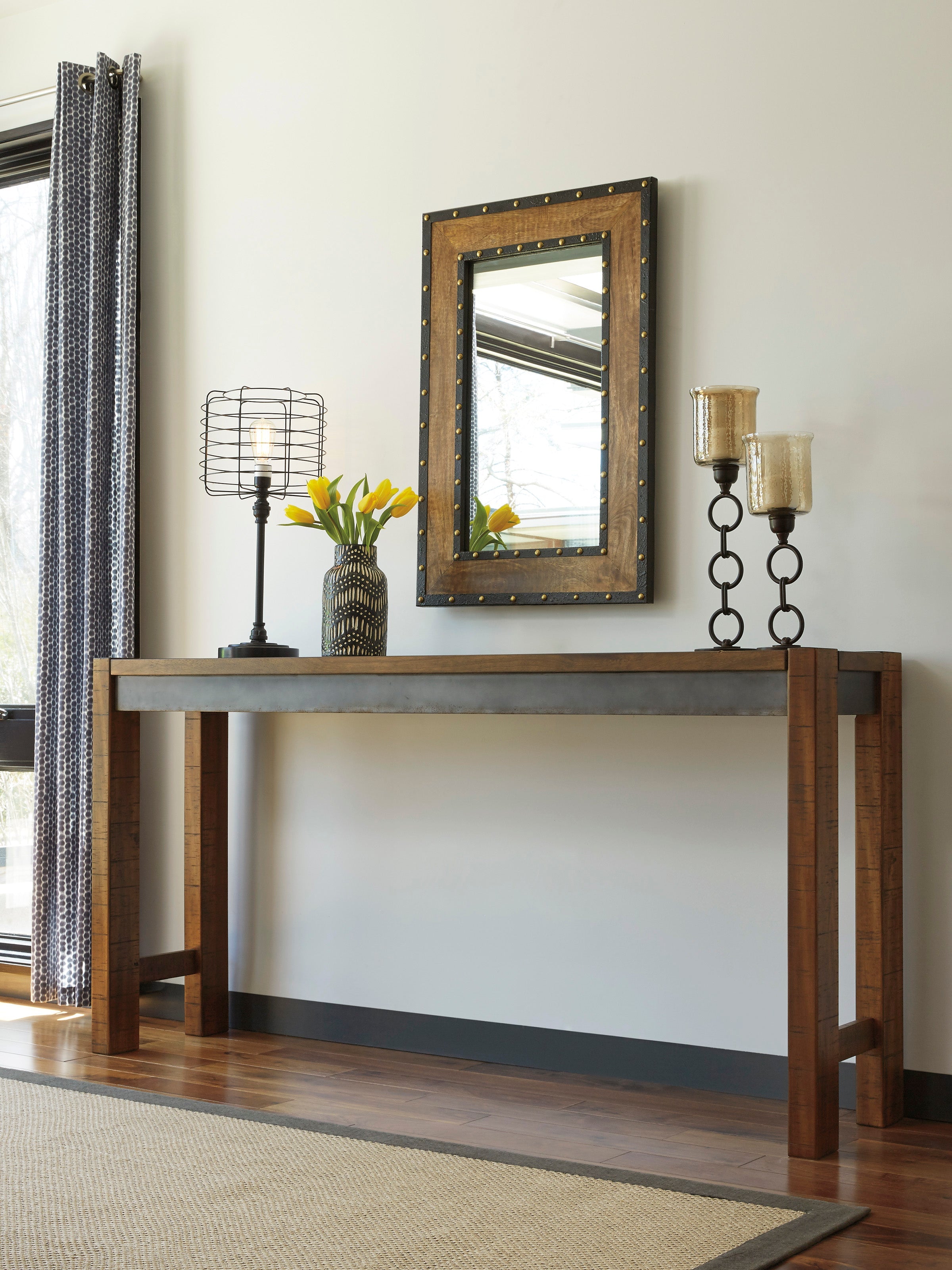 Torjin Brown/Gray Counter Height Set - SET | D440-52 | D440-024 - Bien Home Furniture &amp; Electronics
